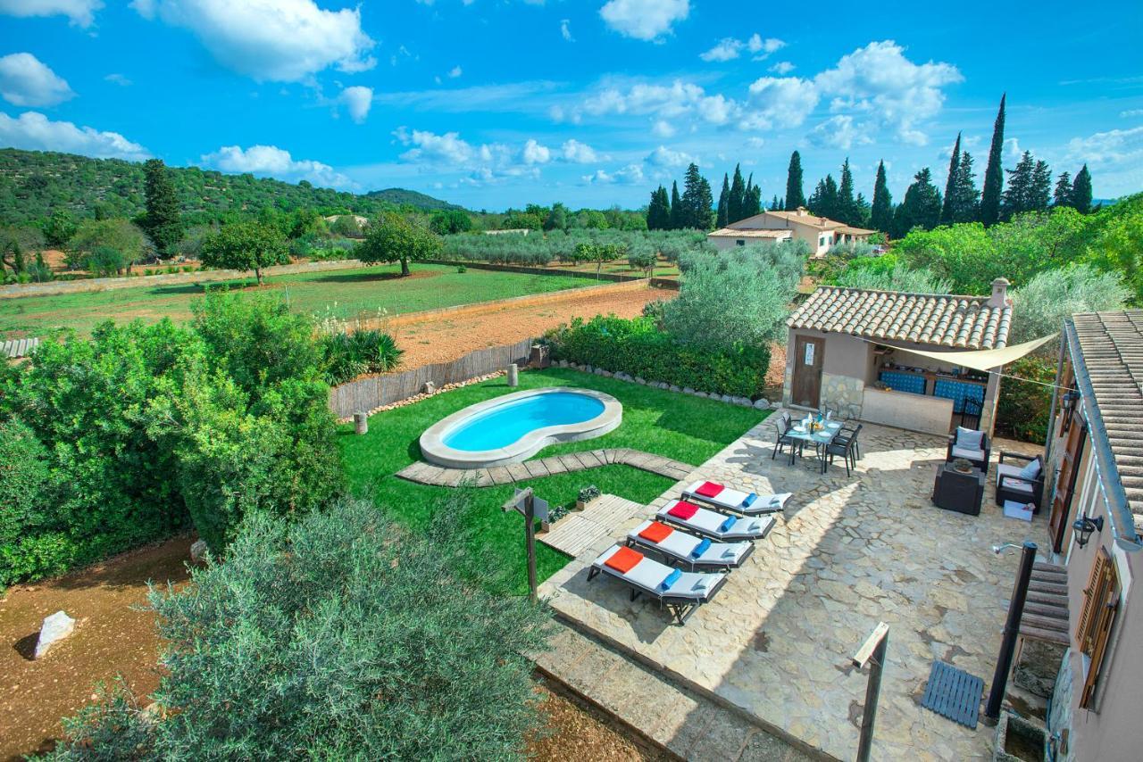 Owl Booking Villa Garreta - Rustic Stay With Mountain Views Campanet Exterior foto
