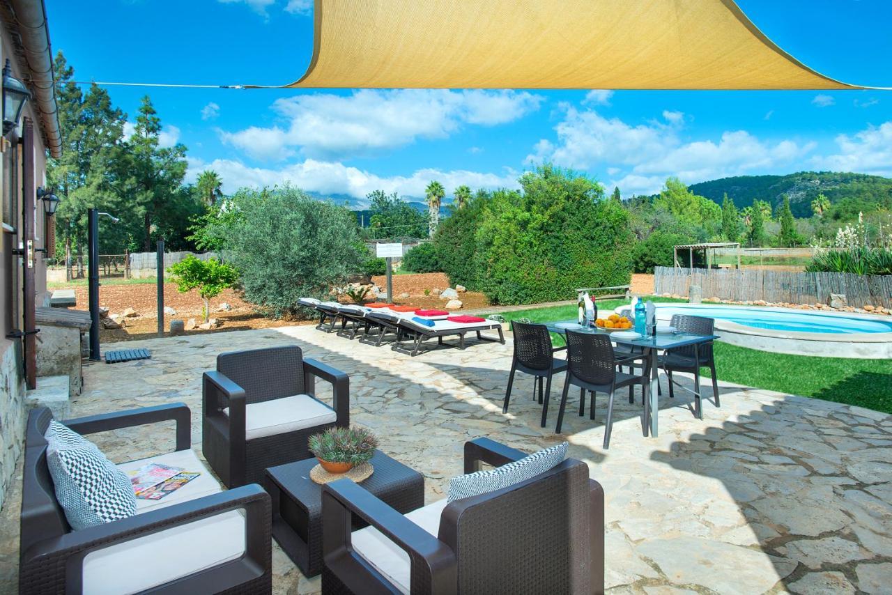 Owl Booking Villa Garreta - Rustic Stay With Mountain Views Campanet Exterior foto